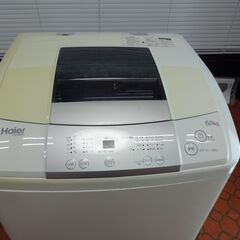 ID 992855 洗濯機 ハイアール6.0Kg 2017年製 日焼け有 JW-K60M