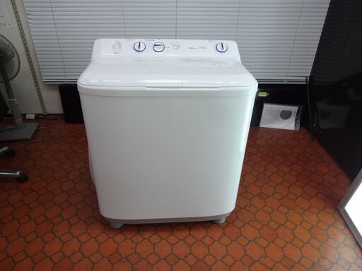 ID 993165　２槽式洗濯機　ハイアール5.5Kg　２０２１年製　JW-W55E