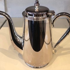 ★★おすすめ★★ Hayakawa Nickel Silver Pots Coffee 540cc 早川シルバー東型コーヒーポット４人用約540cc洋白ニッケルシルバー