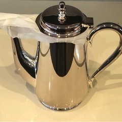 ★★おすすめ★★ Hayakawa Nickel Silver Pots Coffee 540cc 早川シルバー東型コーヒーポット４人用約540cc洋白ニッケルシルバー