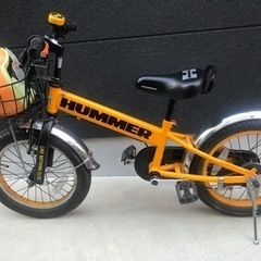 【ネット決済】ハマー自転車　16インチ　