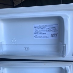 2018年製冷蔵庫 格安にて差し上げます！ − 埼玉県