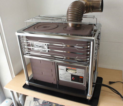 札幌市内配送無料 20年製 サンポット 煙突式 石油暖房機 ペチカ