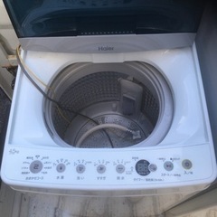 4.5k洗濯機2019年製