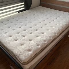 ニトリダブルベット　フレームとマットレス