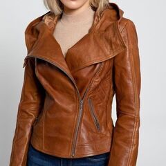 本羊革 ライダーバイカージャケットレザーコート Sheep Leather