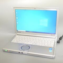 大容量HDD1TB搭載 日本製 Panasonic 中古美品 ノートパソコン 12型 CF 