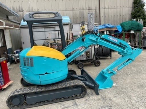 ☆中古品 クボタ ミニユンボ RX-202 2トンクラス　全塗装品  ミニ油圧ショベル　動作問題なし☆
