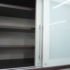 （値下げ）ジモティ来店特価!!!【松田家具】レンジボード　ブラウン　　J-118