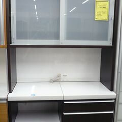 （値下げ）ジモティ来店特価!!!【松田家具】レンジボード　ブラウン　　J-118