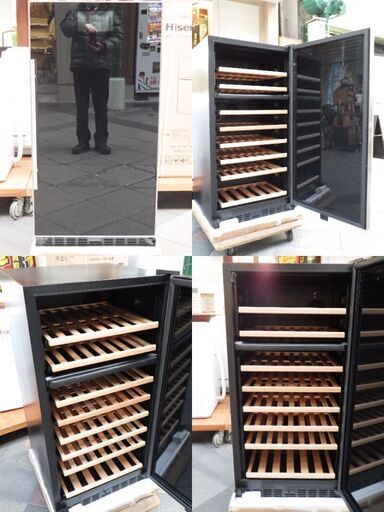 ☆GG206 ワインセラー エディフラン カーヴ EF3-S-BG　68〜72本 ☆GG206 ワインセラー エディフラン カーヴ EF3-S-BG 68〜72本 ☆GG206