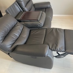ニトリのリクライニングソファ