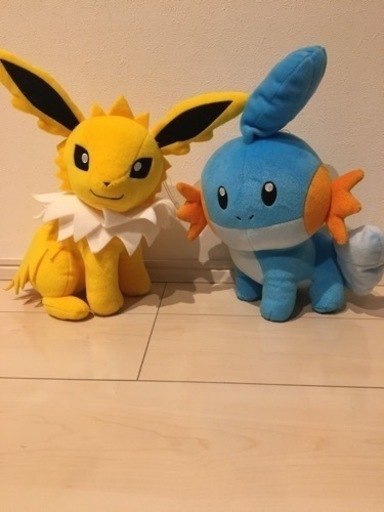 ミズゴロウ サンダース ブチ 岡山のおもちゃ ぬいぐるみ の中古あげます 譲ります ジモティーで不用品の処分