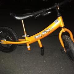 ストライダー　strider 幼児用自転車　オレンジ　ブレーキあり