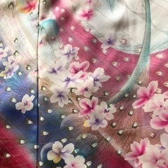 振袖　一式　トールサイズ　着物、帯、長襦袢、小物