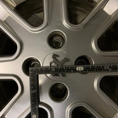 プジョー純正ホイール スタッドレス付き