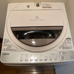 TOSHIBA 洗濯機　AW-7G6   - 家具