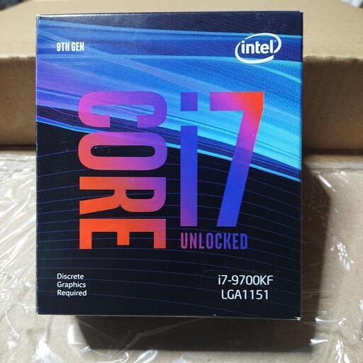 [中古] lnte Core i7-9700KF