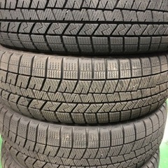 155/65R14バリ溝スタッドレスタイヤアルミセット