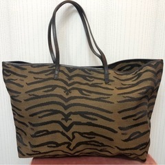 FENDI フェンディ トートバッグ ゼブラ柄 美品