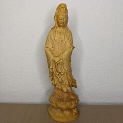 【価格交渉可】仏教工芸品 観音菩薩像