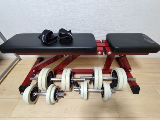 ダンベル60kgインクラインベンチセット12/6までセール