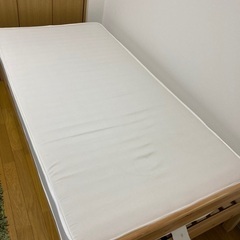 【1000円あげます】無印良品シングルベッド