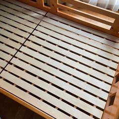 【ネット決済】3段ベッドの1番下のベッド