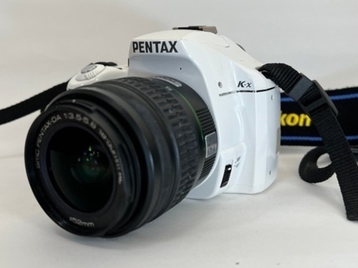 動作&撮影OK PENTAX ペンタックス K-X ホワイト デジタル一眼レフ (あいぼん) 練馬春日町の家電の中古あげます・譲ります