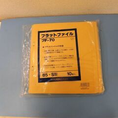 JM13757)フラットファイル Ｂ５・Ｓ型　10冊入り　中古品...