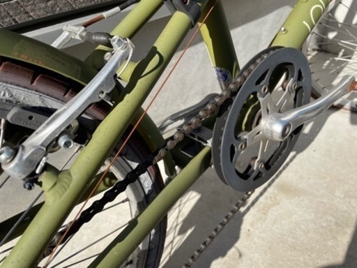 ルイガノ ミニベロ マットカーキ