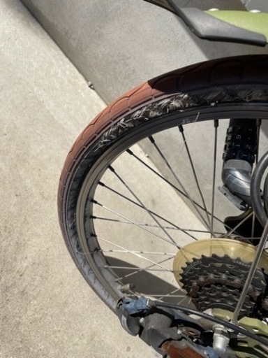 ルイガノ ミニベロ マットカーキ