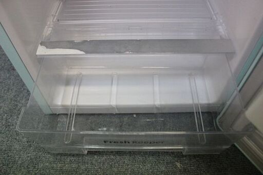 DAEWOO レトロスタイル1ドア冷蔵庫 124L 右開き アクアミント DR-C12AM 