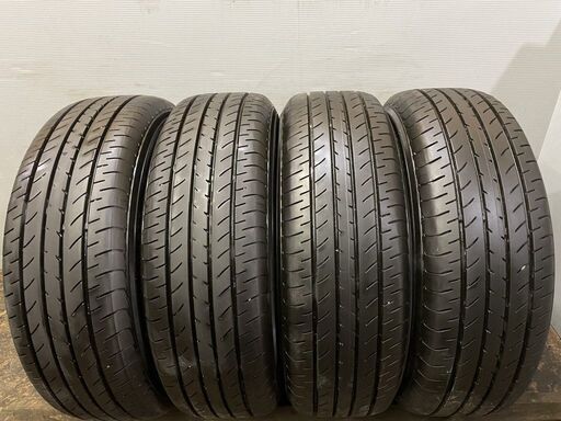 YOKOHAMA BluEarth E51A 215/65R16 16インチ 夏タイヤ 4本 2021年製 バリ溝 アルファード エクストレイル等　(VTC479) クレジットカード QRコード決済可能