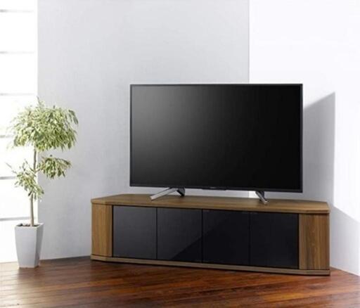 テレビ台　ローボード　ダークブラウン