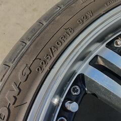 225/40R18 ロクサーニEX マトリックスジュニア ホイール4本-イチロー 