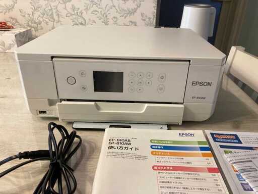インク付き プリンター EPSON EP-810AW パソコンプリンター コピー機