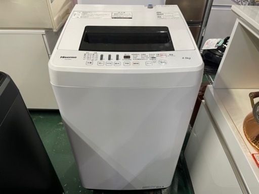 Hisense 洗濯機 4.5kg HW-E4502 2019年製 中古