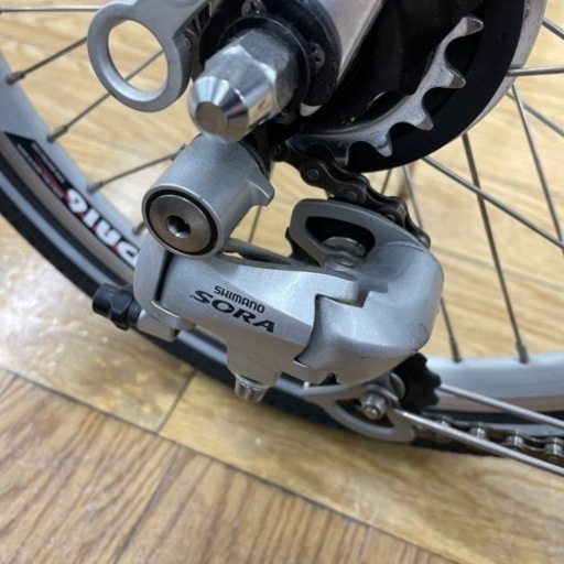 L-123 【ご来店頂ける方限定】r&mの折りたたみ自転車です！