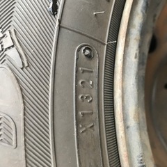 ほぼ新品！！グッドイヤーベクター4シーズンハイブリッド　オールシーズン　145 80 13 ムーヴ　タント　ワゴンR などに！