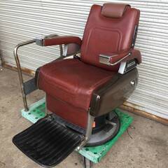  ⭕⭕⭕PH6/45　TAKARA BELMONT タカラベルモント MARK-Ⅱ 679 散髪 理髪 バーバー イス リクライニング 床屋 洗髪 動作品　②⭕⭕⭕