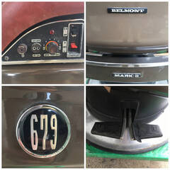  ⭕⭕⭕PH6/45　TAKARA BELMONT タカラベルモント MARK-Ⅱ 679 散髪 理髪 バーバー イス リクライニング 床屋 洗髪 動作品　②⭕⭕⭕