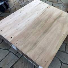 木製パレット5個 120cm×100cm×12cm