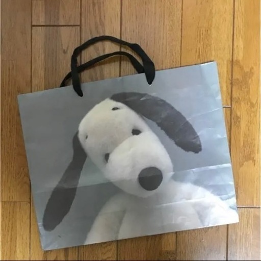 昔のスヌーピーの紙袋 Mia 播磨町のその他の中古あげます 譲ります ジモティーで不用品の処分