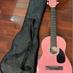 【お取引中】本格的なギター（ピンク）PARCOにて新品で購入✨保...