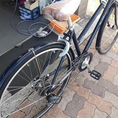 売り切れました【中古自転車】BRIDGESTONE マークローザ7s ネイビー アルミ
