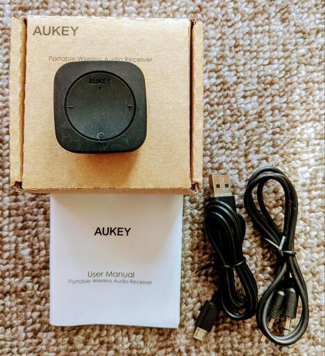 Aukey Bluetooth レシーバーブル ートゥースオーデ ィオレシーバー 3 5mmミニプラ グ接続クリップ 付き Br C13 つちだんご 日田のオーディオ その他 の中古あげます 譲ります ジモティーで不用品の処分