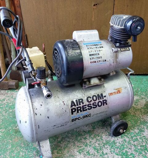 SHINKO 新興製作所 エアコンプレッサー BPC-9KC 50/60Hz 最高9kg/CM2