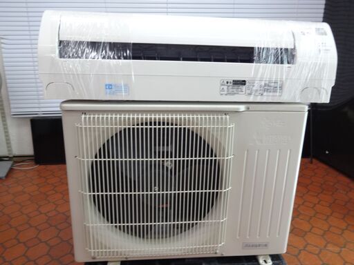 ID 991341　エアコン三菱2.2K　6～8畳用　冷暖房　２０１６年製　MSZ-GV2216-W