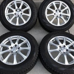 225/65R17 スタッドレスタイヤ付きホイール4本 RAV4、ハリアー 